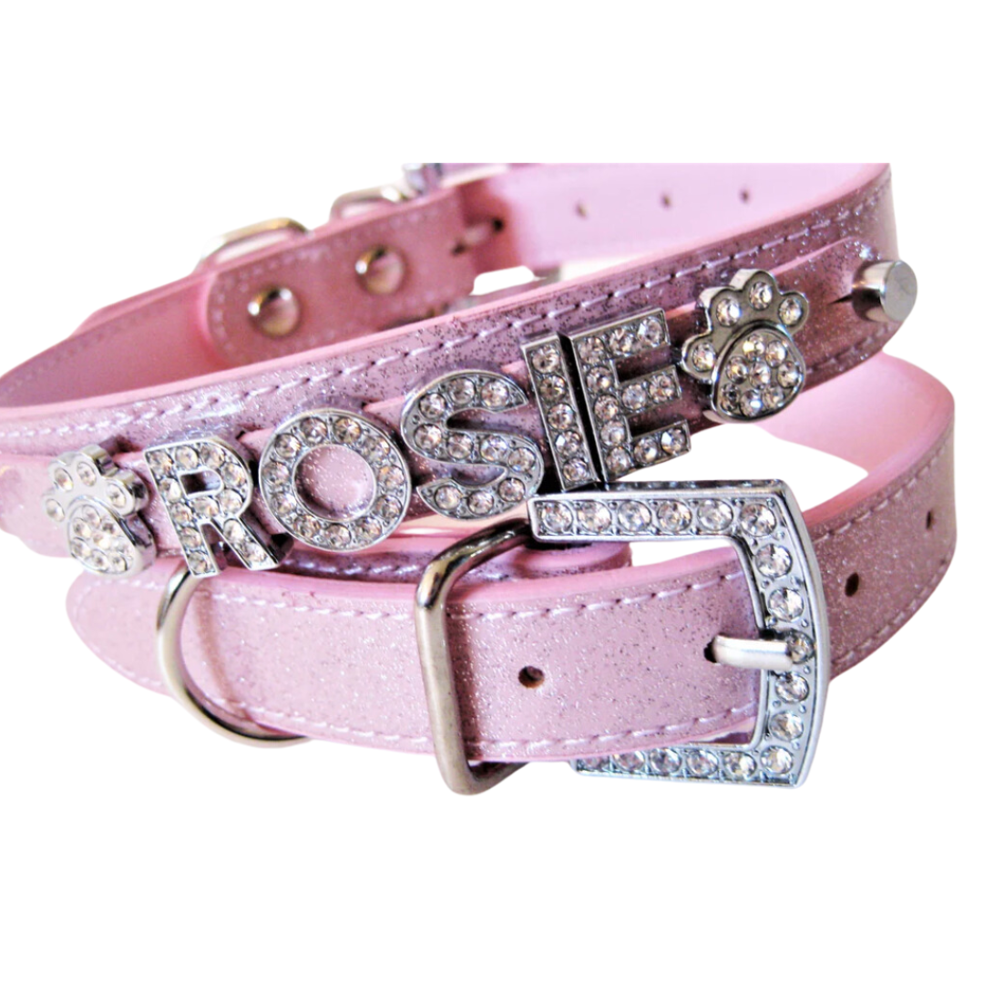 House of FurBaby - Wholesale Pet Collar - Dog -  Personalized Sparkle Collar - 3 color options9