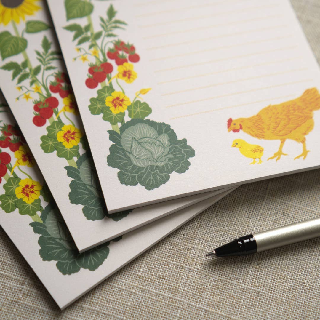 Cosmic Emigre - Wholesale Notepad - Garden Delight Notepad2