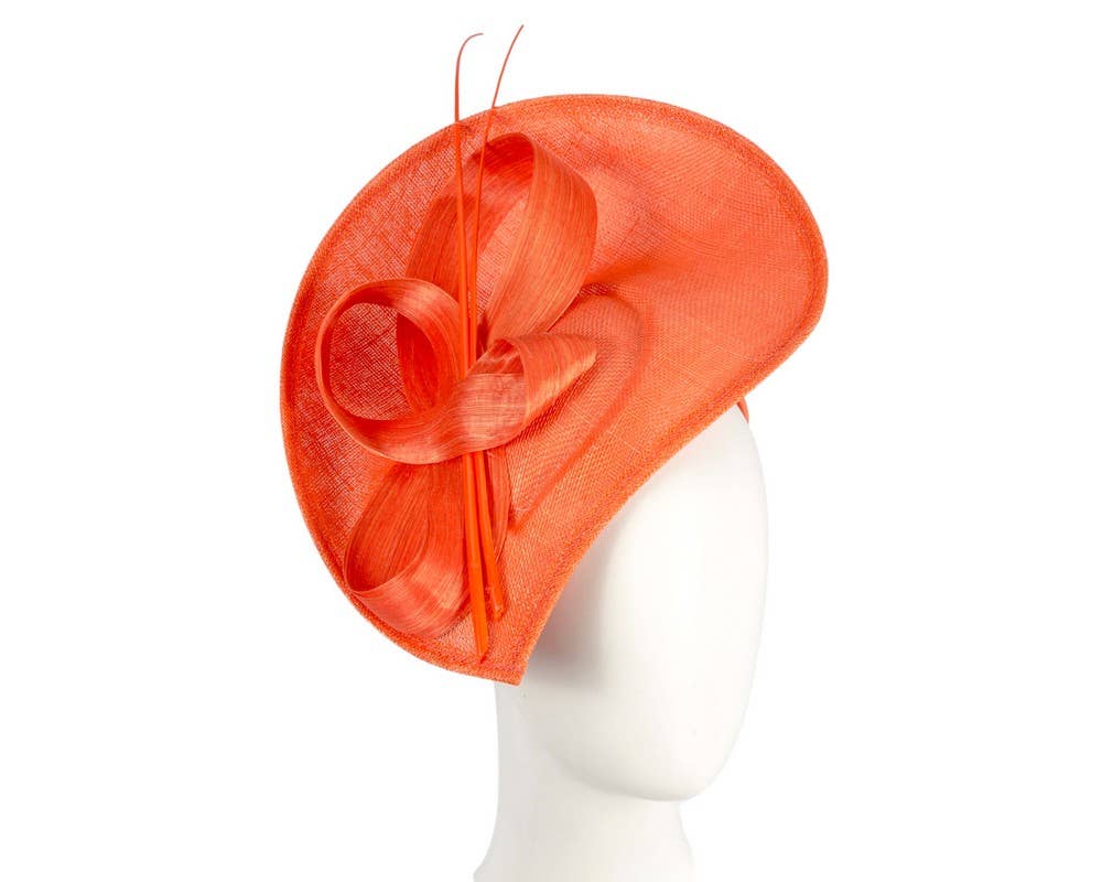 Max Alexander by Cupids Millinery Melbourne - Wholesale Fascinator Hat - Women's - Large sinamay fascinator with loops and feathers10