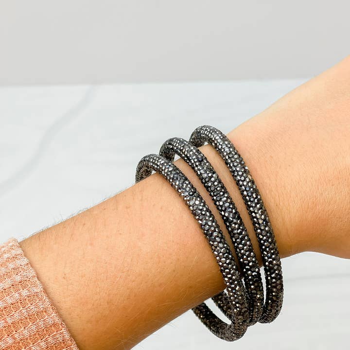 Prep Obsessed Wholesale – Conjunto de joias por atacado – Conjuntos de pulseira de strass pavimentada13