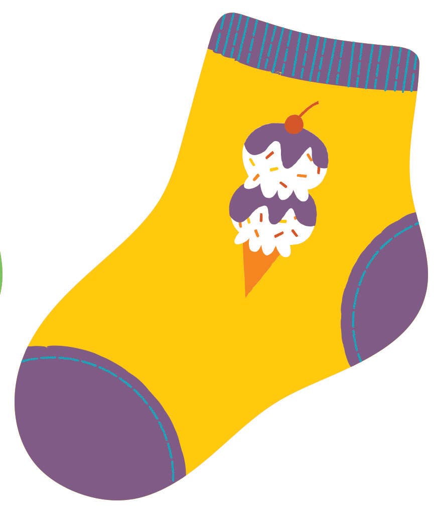 Chronicle Books - Wholesale Brain Game - Kids - Missing Socks Matching Game5