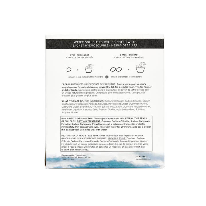 The Unscented Company - Wholesale Laundry Detergent Powder/Pods - Laundry Tabs3