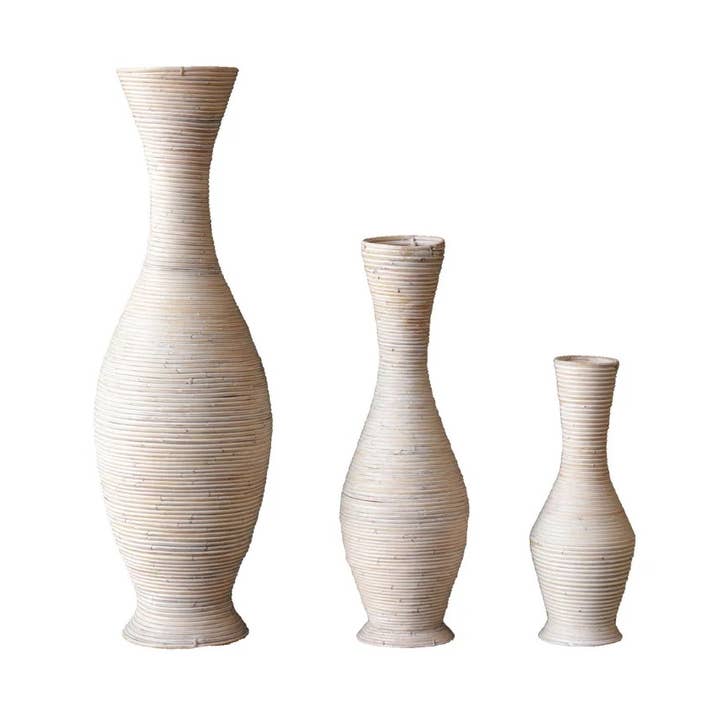 Rattanvas Set, Set om 3 – Naturlig Rattan för wholesale av Heft Home