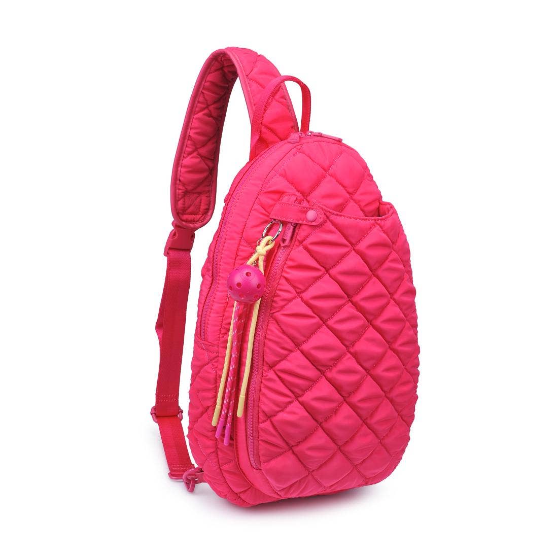 Sol and Selene - Wholesale Backpack - Women's - Match Point - Quilted Puffer Pickleball & Paddle Tennis Sling Backpack17