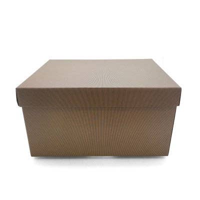 Geocakes - Vente Coffrets cadeaux - Boîte écologique en carton KRAFT 20,5 x 20,5 x 12 cm1