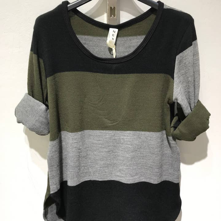 Only Yuan - Wholesale Blouse - Women's - ref 952 striped blouse
