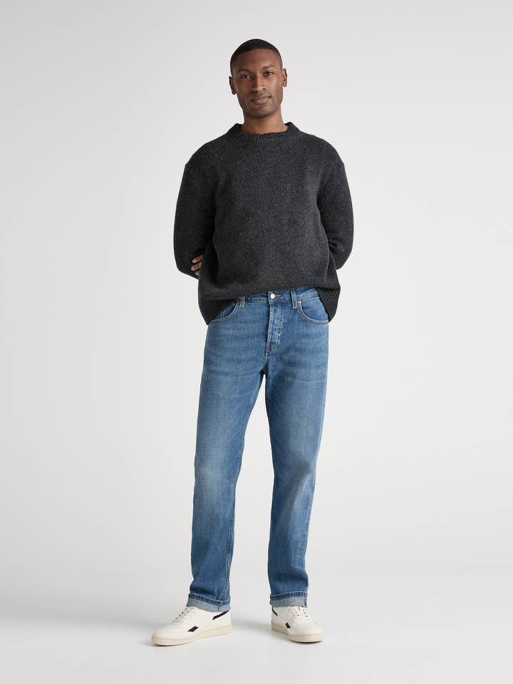 Hank Mid Tapered, Größe M, Heritage für den Großhandel von MUD Jeans International B.V
