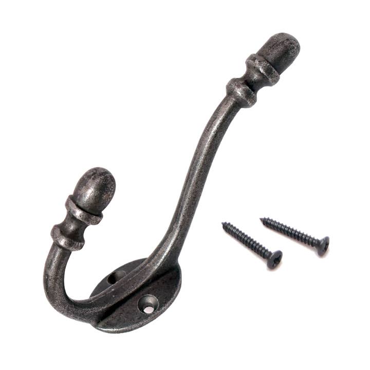 Ganchos de Hierro Fundido para Sombreros y Abrigos con Puntas de Bellota 2 Agujeros para venta al por mayor de Alza