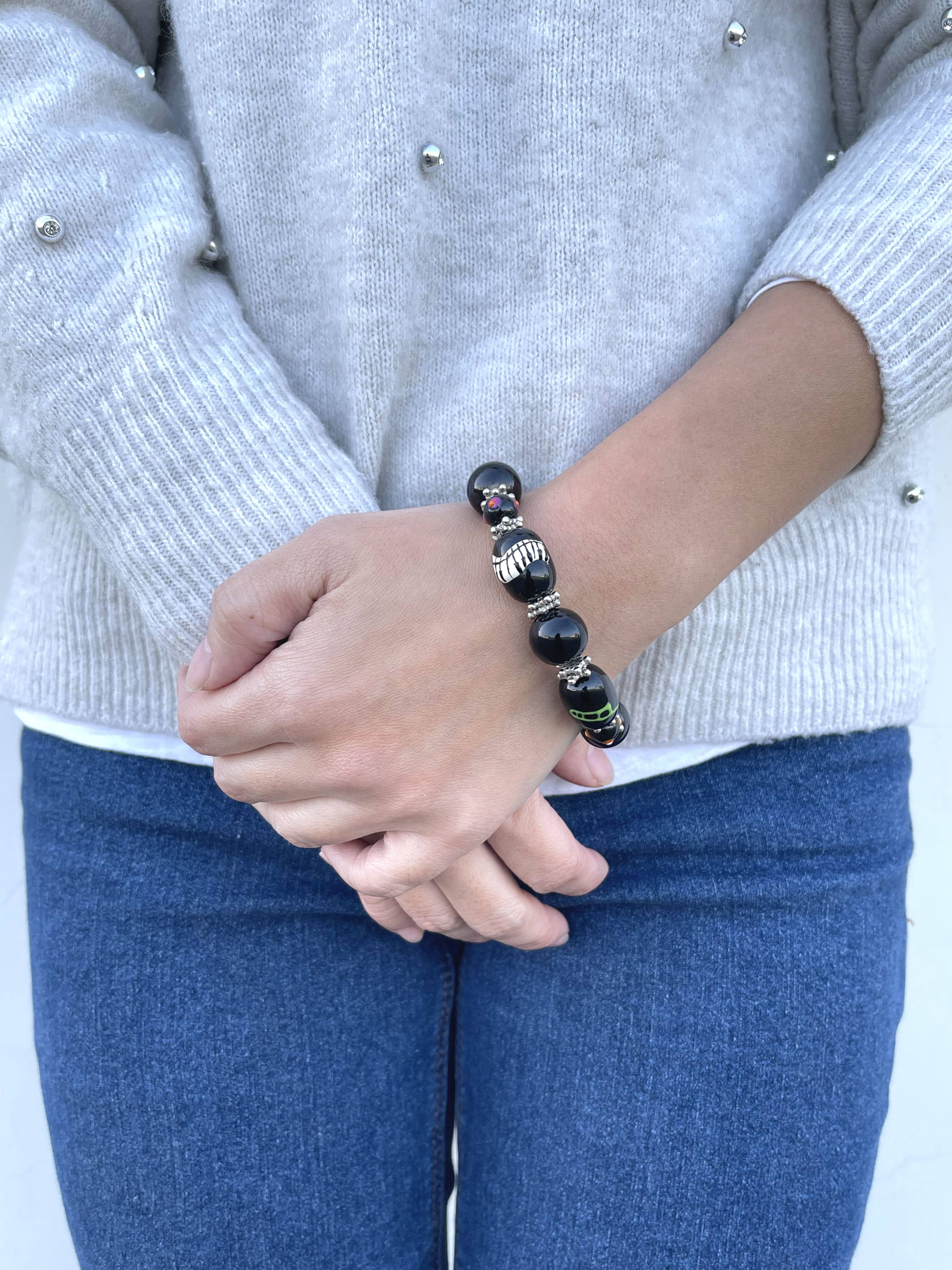 Fiona Accessories – wholesale Pärlarmband – Piano Music Note Beaded Armband, Skäl Lärare Gåvor11