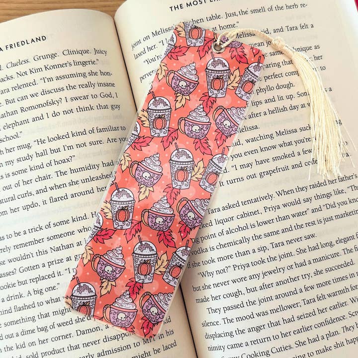 Marque-page plastifié Pumpkin Spice pour la vente par JPC Sticker Shop