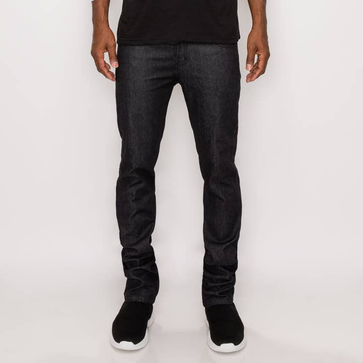 Victorious - Wholesale Jeans - Men's - DL938 SKINNY FIT RAW DENIM JEANS (OPEN PACK)
