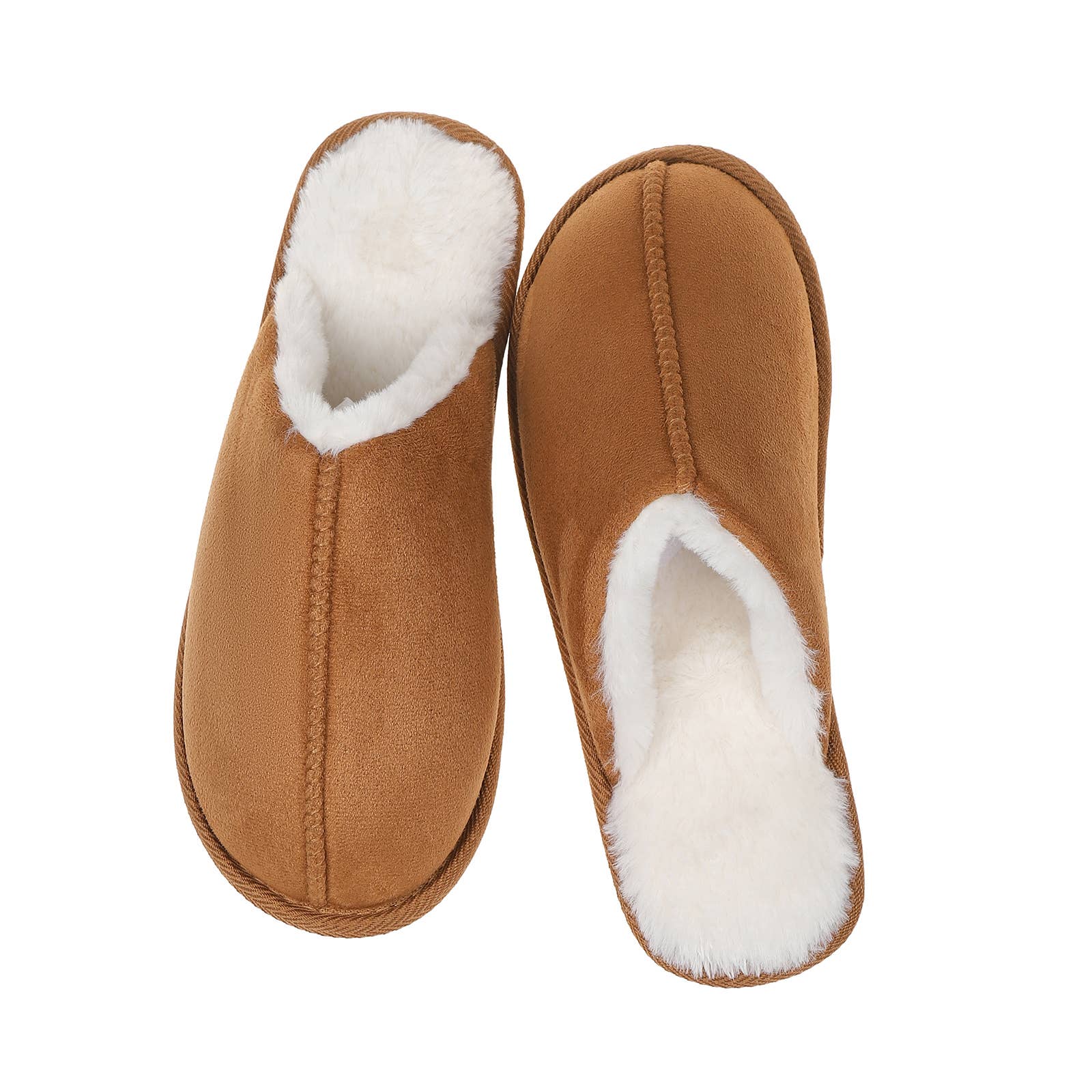 CLW Distributors INC - Wholesale Slippers - Women's - Classic Vegan Indoor Slippers for Women with Fuzzy Comfy Lin0