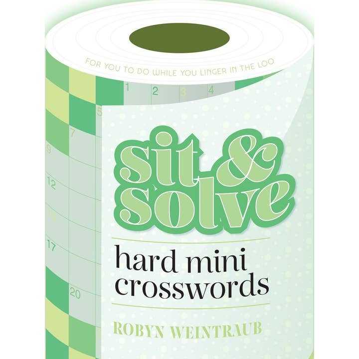 Union Square & Co. - Wholesale Book - Adult - Sit & Solve Hard Mini Crosswords by Robyn Weintraub