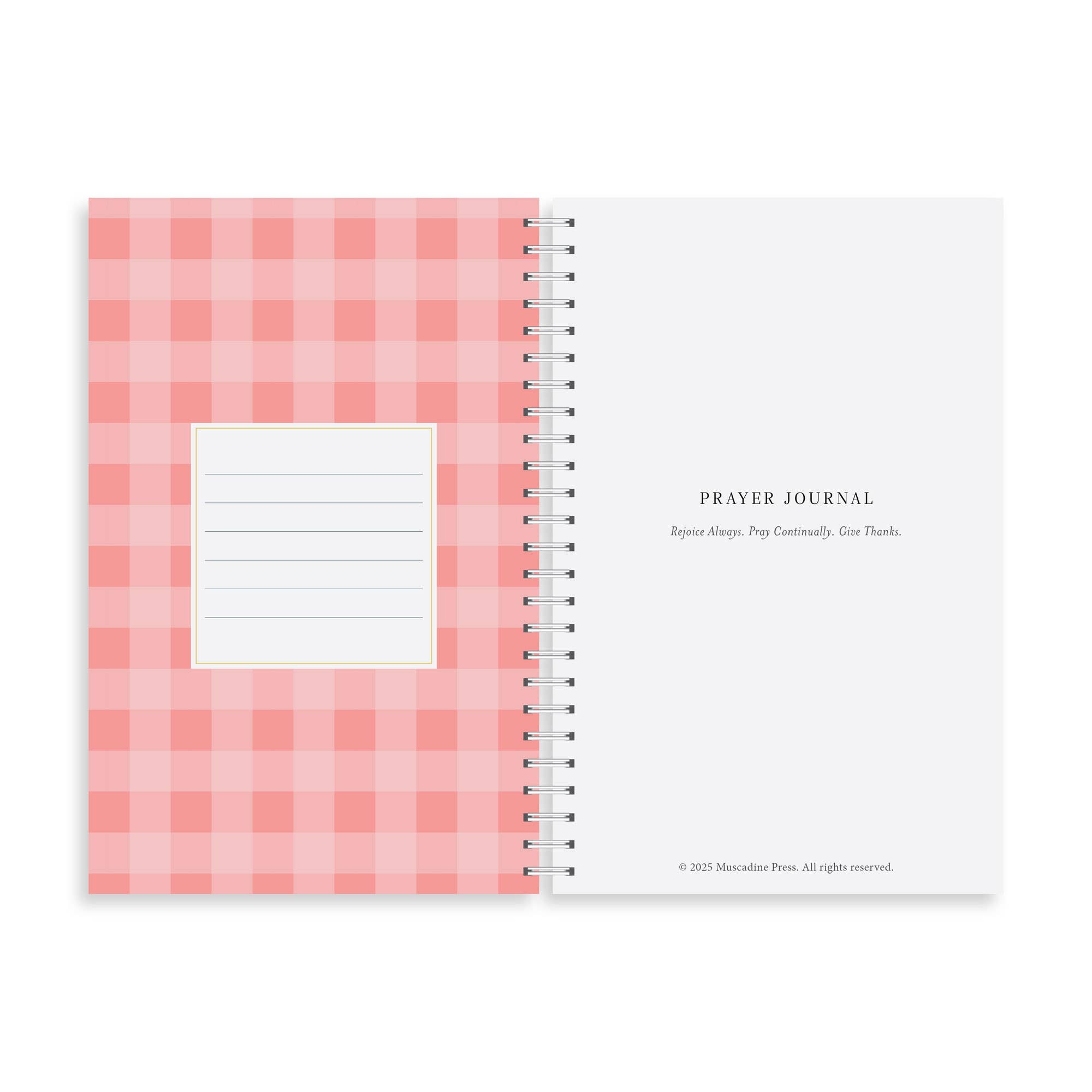 Muscadine Press - Wholesale Journal/Diary - Yearly Prayer Journal, Rose Garden2