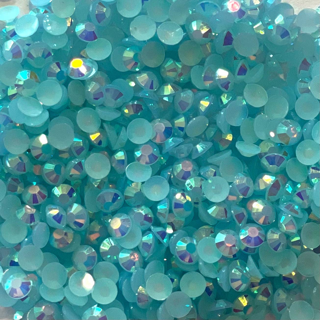 One Stop Cups – material para artesanato por atacado – Strass Jelly Azul Bebê AB5