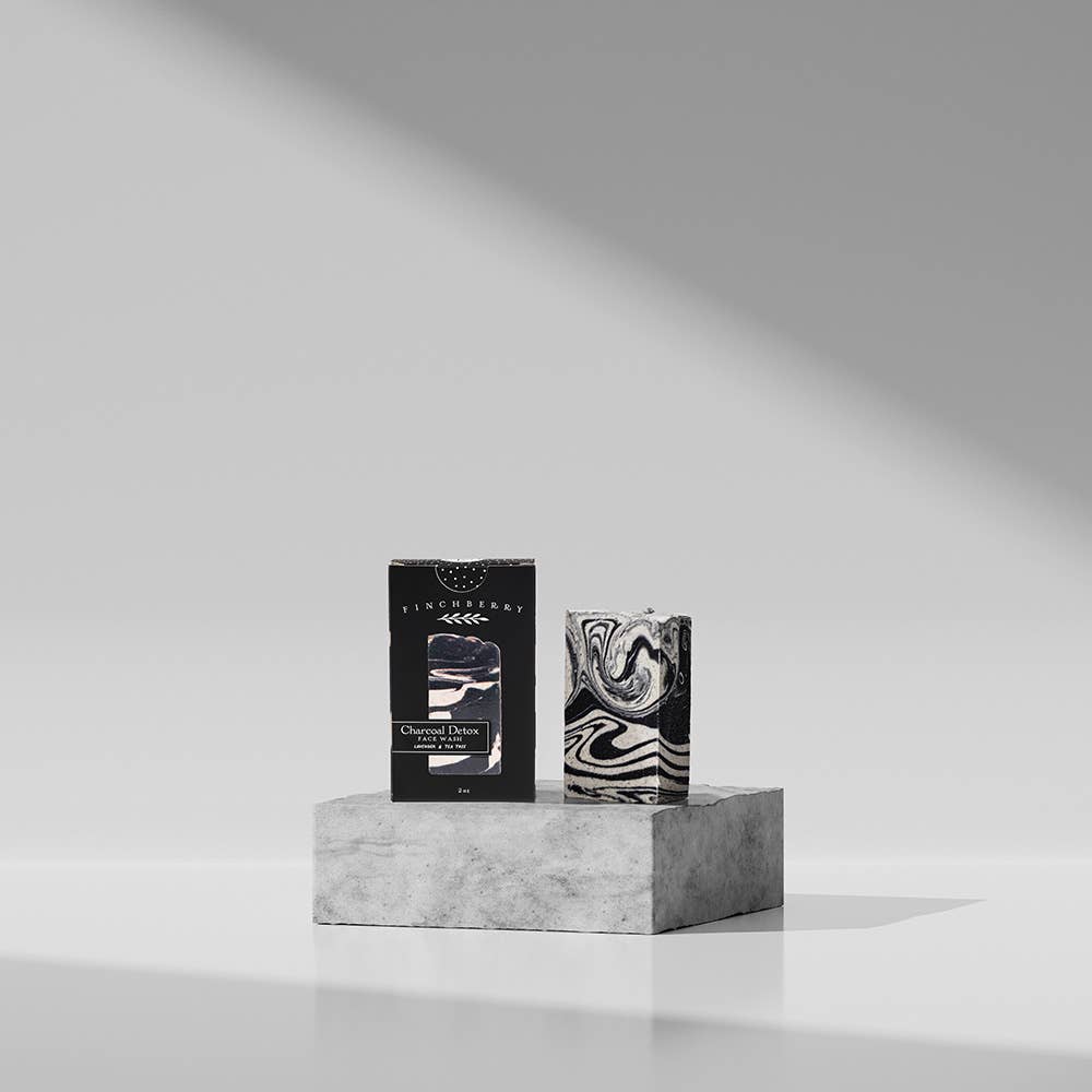 FinchBerry - Wholesale Facial Bar - Charcoal Detox Purifying Exfoliating  Facial Wash Bar7