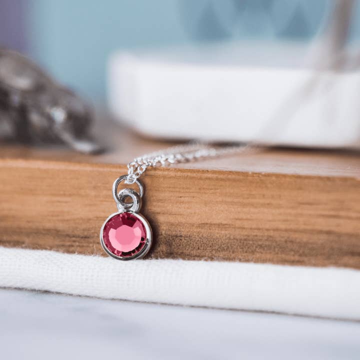 Collar de piedra de nacimiento de octubre para venta al por mayor de About.me Jewellery