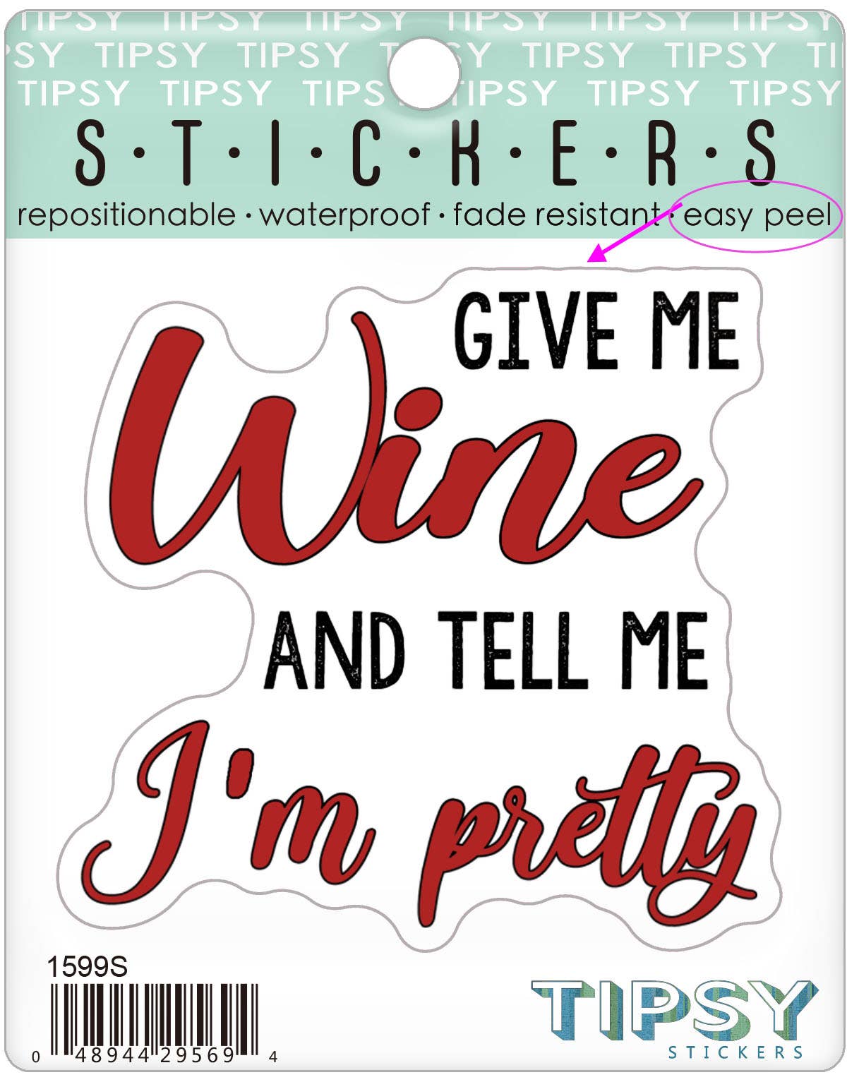 Tipsy Stickers - Vente Autocollant - Wine Sticker | Donne-moi du vin3