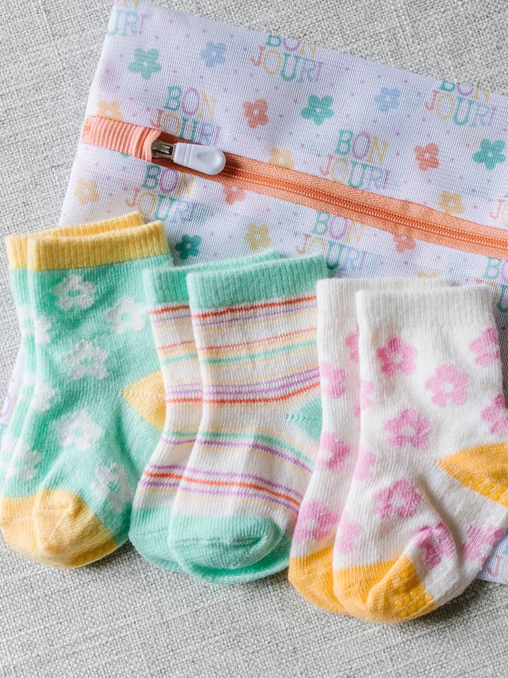 JuJuBe - Wholesale Socks - Baby - Baby Socks Trio Bonjour Bébé0
