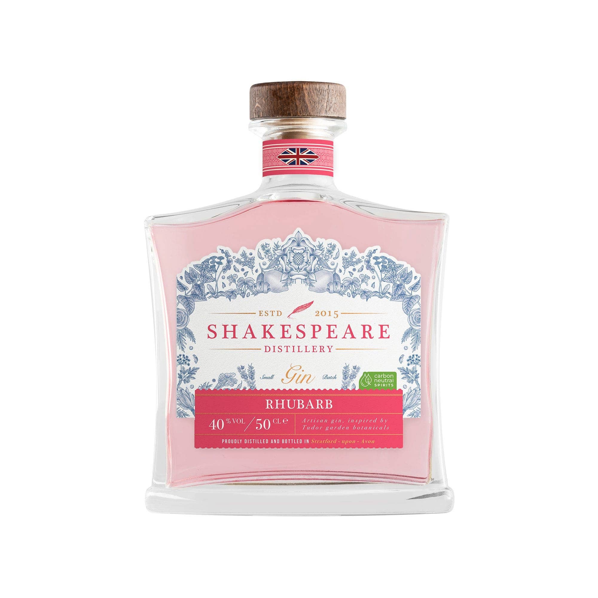 Shakespeare Distillery – wholesale Gin – Rhubarb Gin