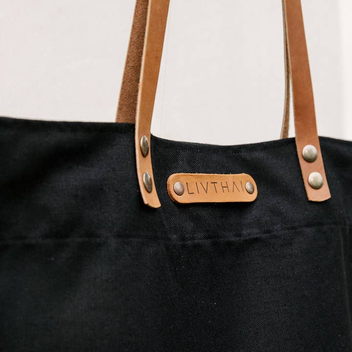 LIV THAI - Wholesale Tote Bag - Women's - Classic Black2