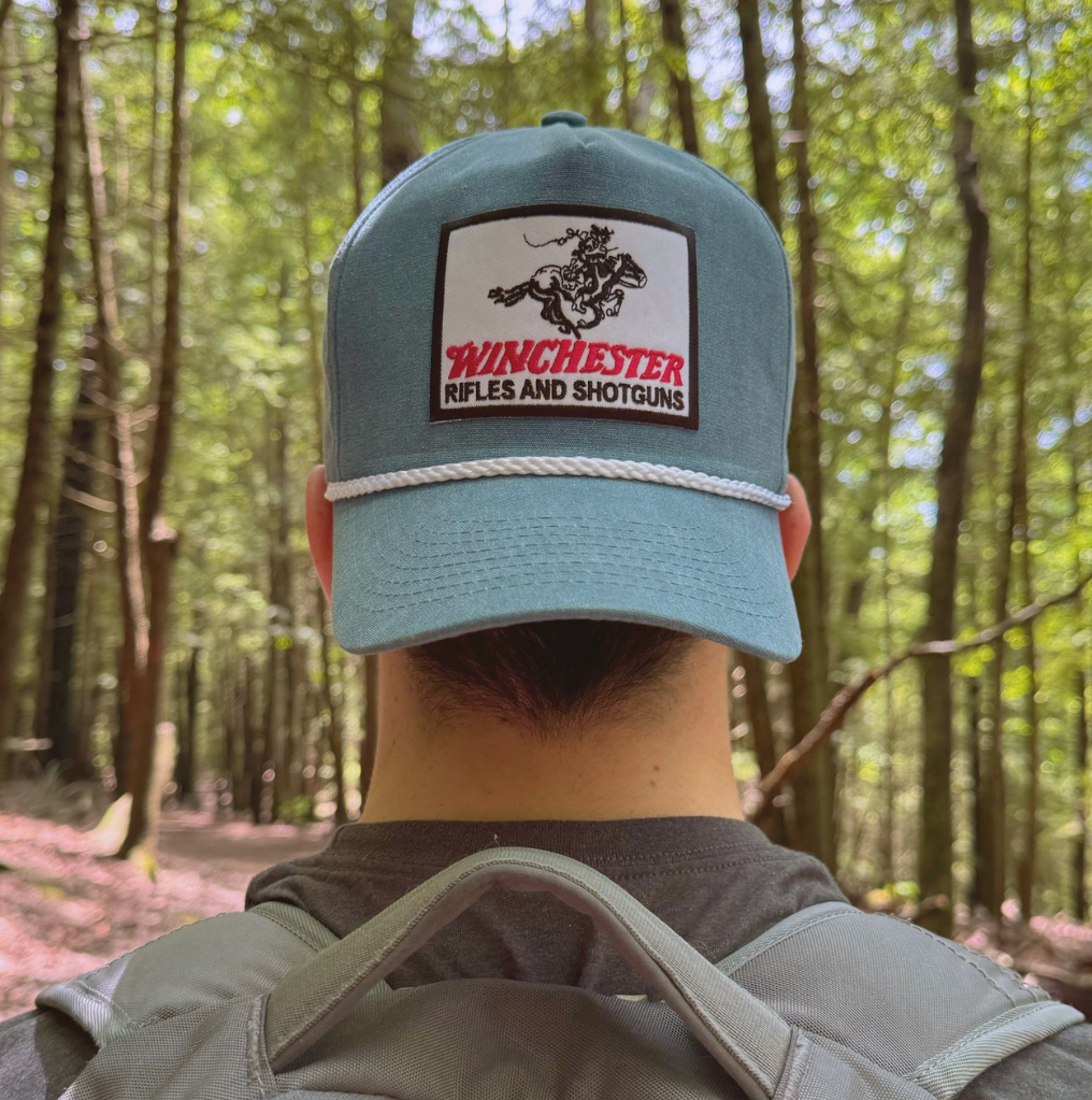 River Bent Hat Co. - Wholesale Trucker Hat - Unisex - Winchester Blue Denim Trucker1