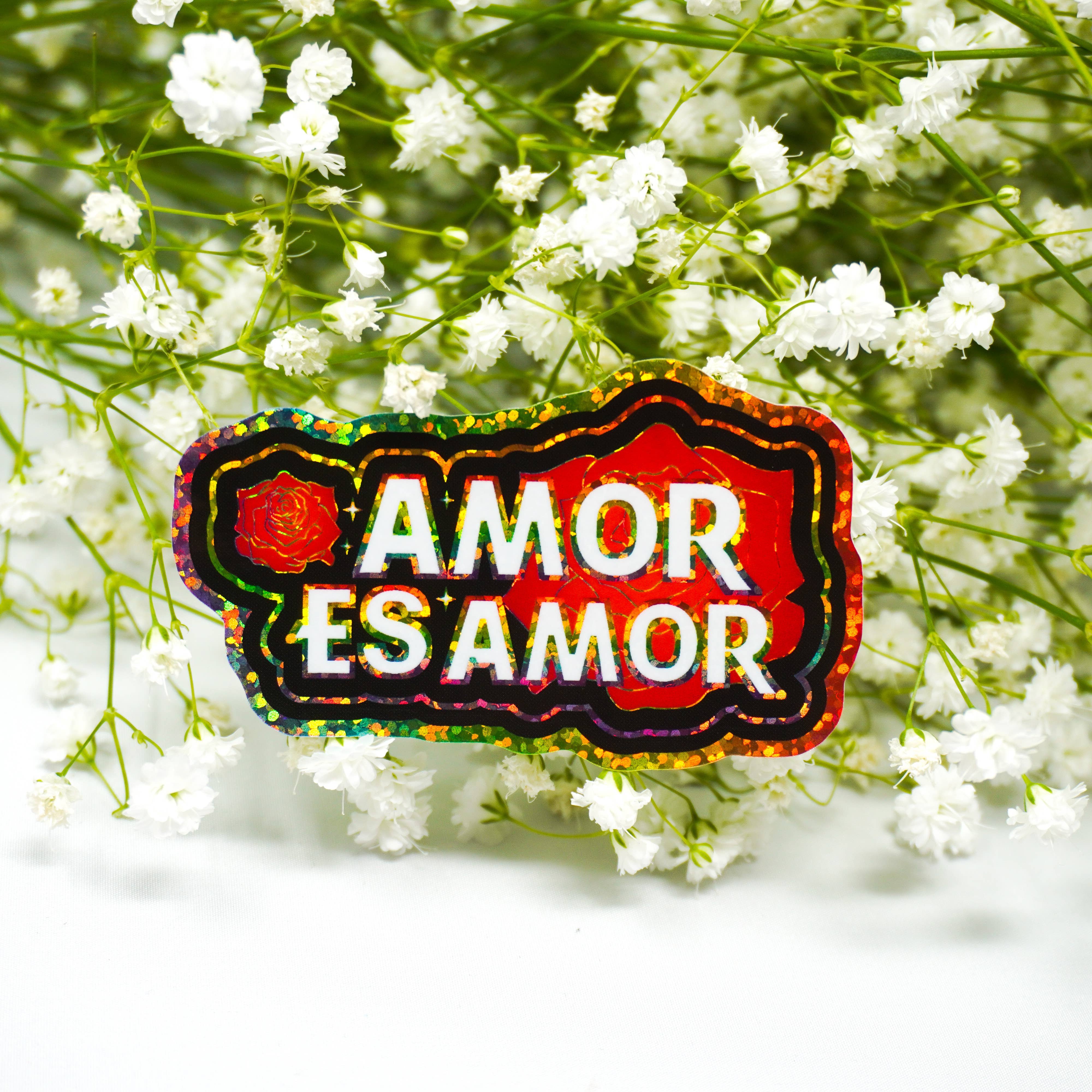 PARTIMEWORKS - Wholesale Sticker - Amor es Amor 3" Sticker1