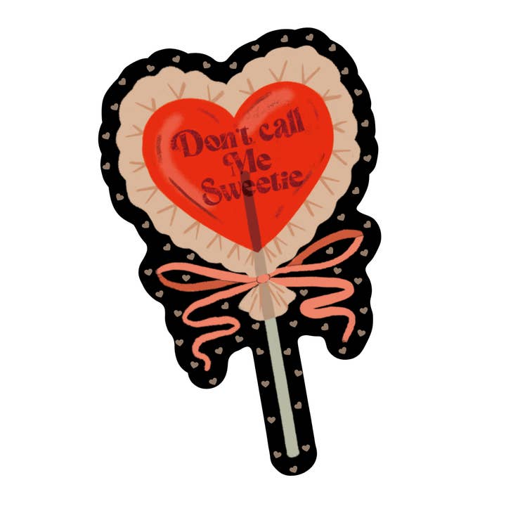 Women Rights Feminist Valentine High Quality Vinyl Sticker for wholesale by Juju and Moxie