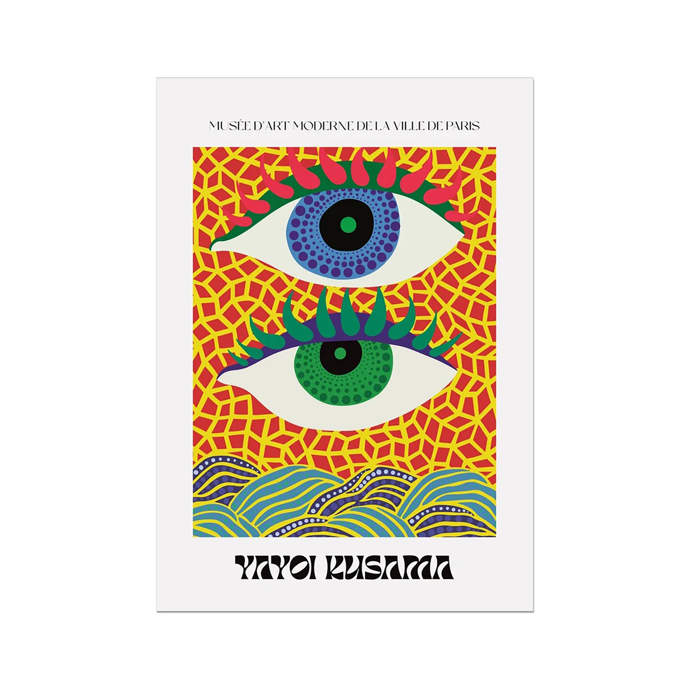 Love Frankie – wholesale Art print – Yayoi Kusama Art Print - Spotty Eyed