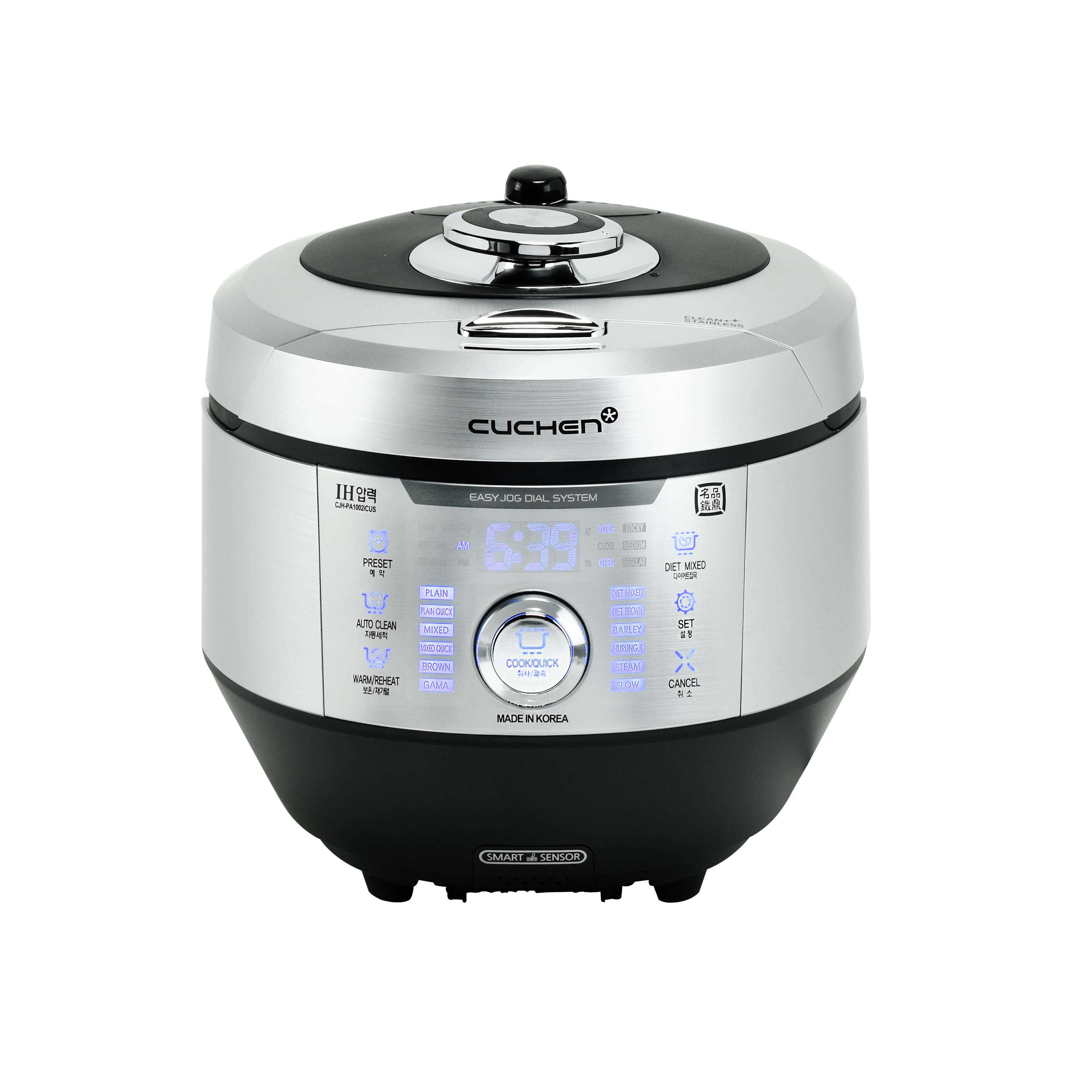 Silver Cuchen Induction Heating Pressure Rice Cooker 6 Cup 10 Cup for wholesale on Faire1