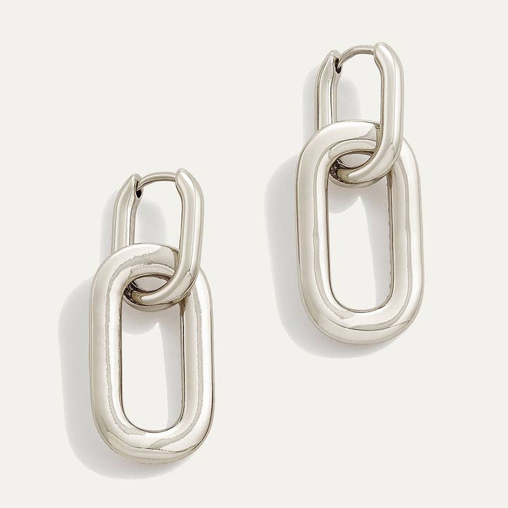 Stella & Dot - Wholesale Dangle Earrings - Reversible Pavé Link Earrings1