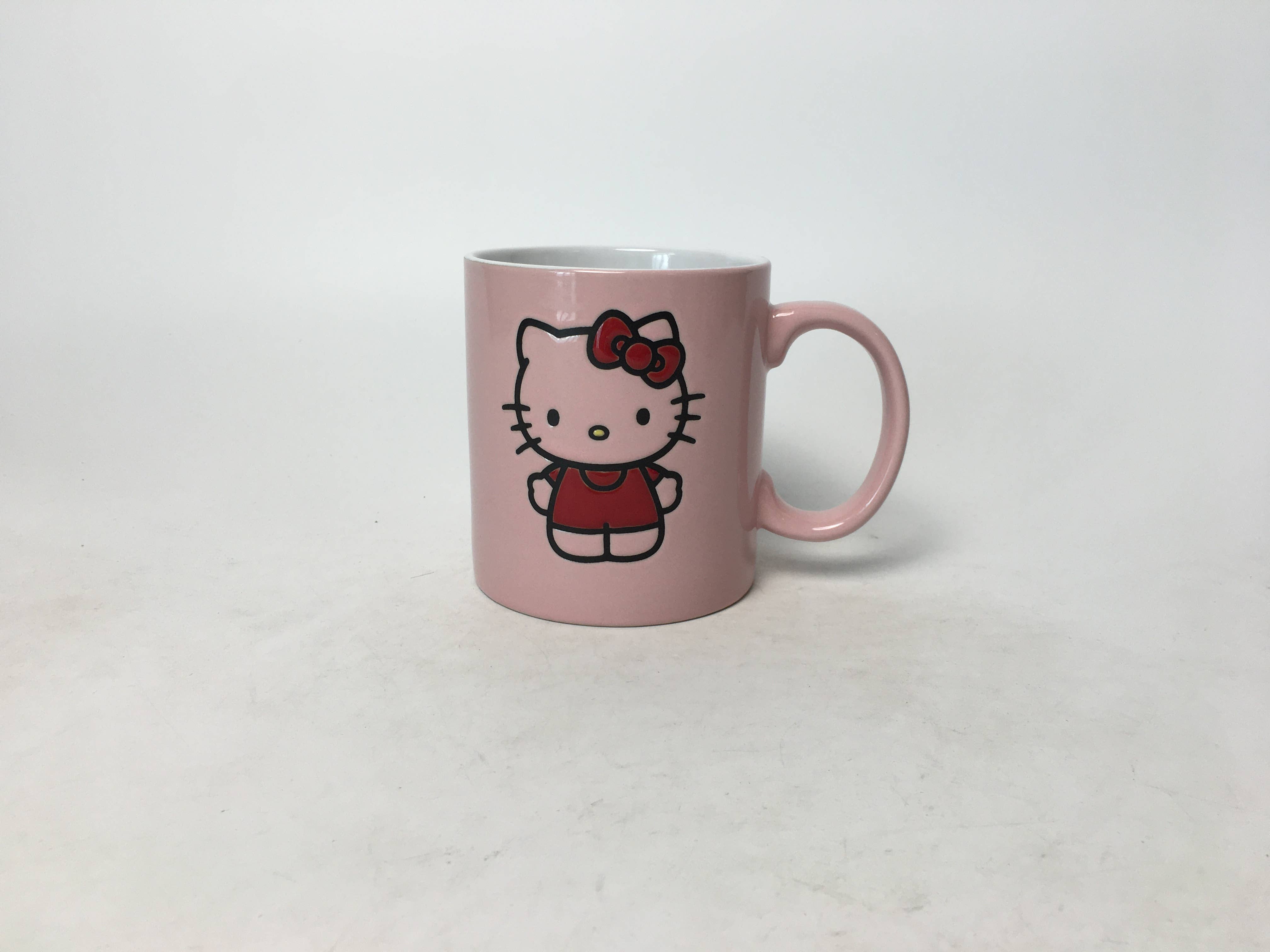 Silver Buffalo - Wholesale Coffee Mug - Hello Kitty Double Pose and Logo Wax Resist 20oz Ceramic Mug1
