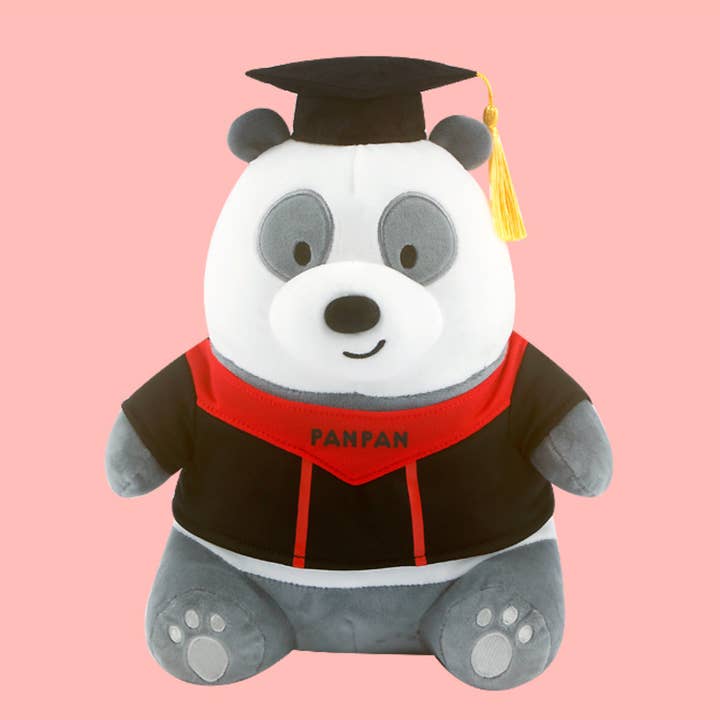 K-Wonderland - Wholesale Stuffed/Plush Toy - Kids & Baby - We Bare Bears Graduate Theme Plush Toy Cushion Home Deco10