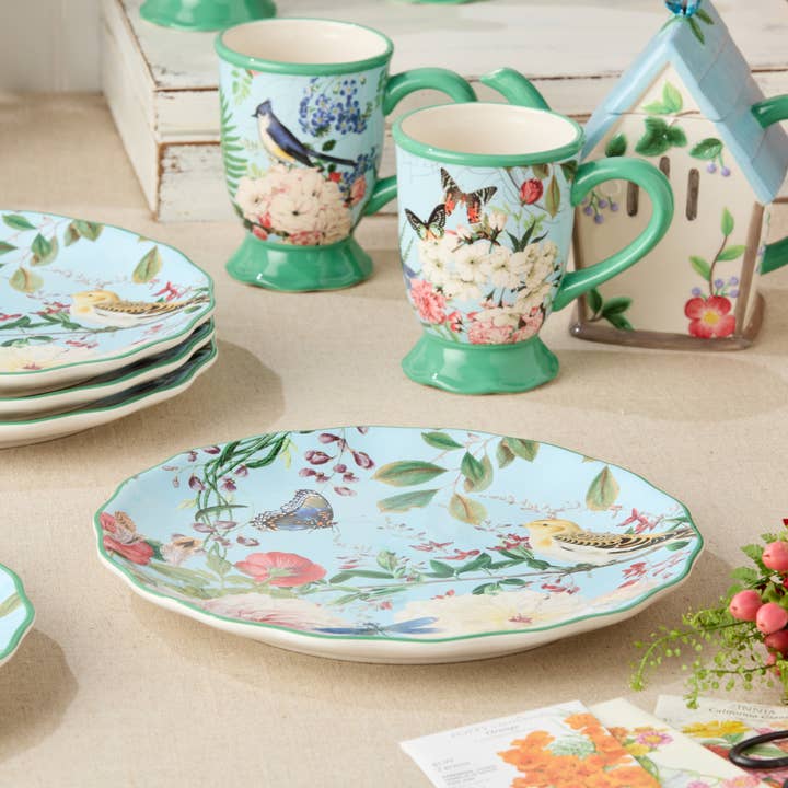 Certified International - Wholesale Dinner Plate - Flora Dinner Plate 11in