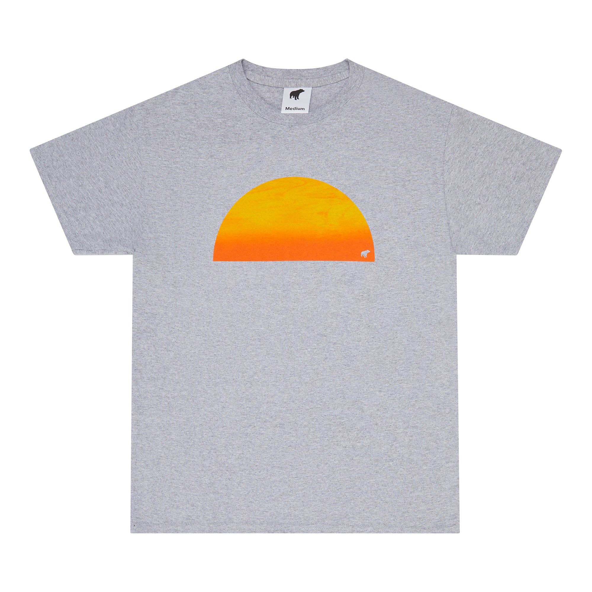 Plain Bear – Engroshandel T-shirt med print - Unisex – Solnedgang2