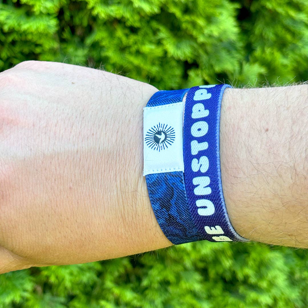 Free Luma - Wholesale Woven/Braided Bracelet - Be Unstoppable NFC Positivity Bracelet2