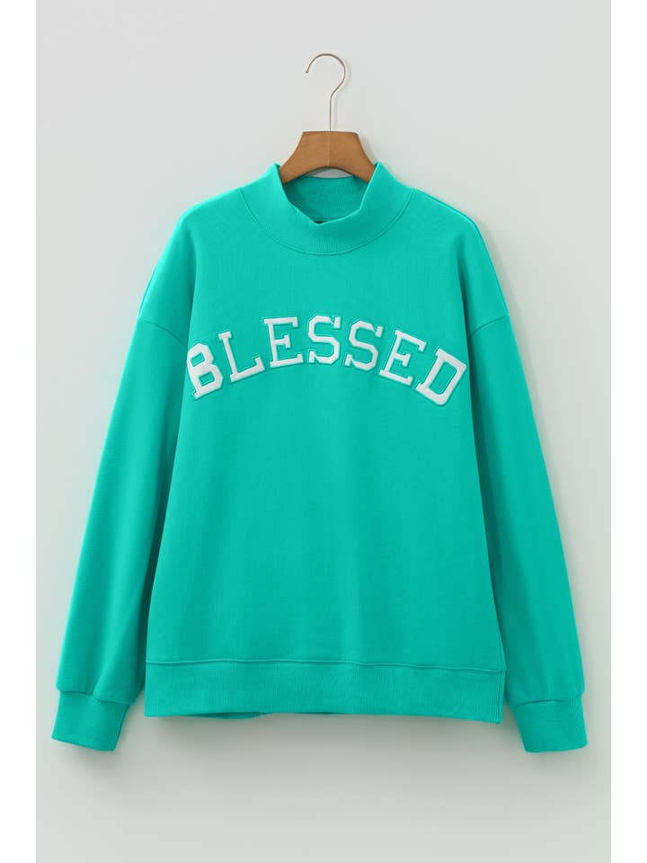 66DISCO - Vente Sweat-shirt – femme - Sweatshirt bénie brodée à col montant taille plus 66 (S-4X)18