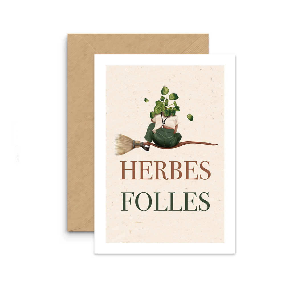 Memere Fougere - Wholesale Everyday Greeting Card - "Wild Herbs" Card0