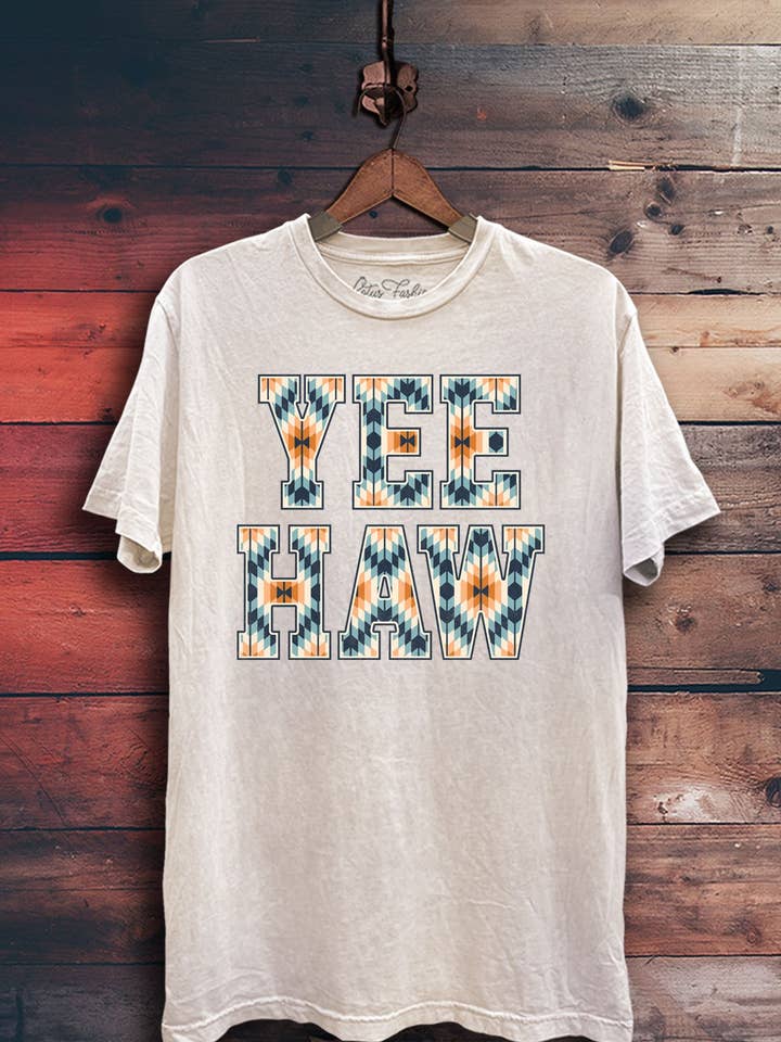 Yeehaw Graphic Top for wholesale by Lotus Fashion Collection