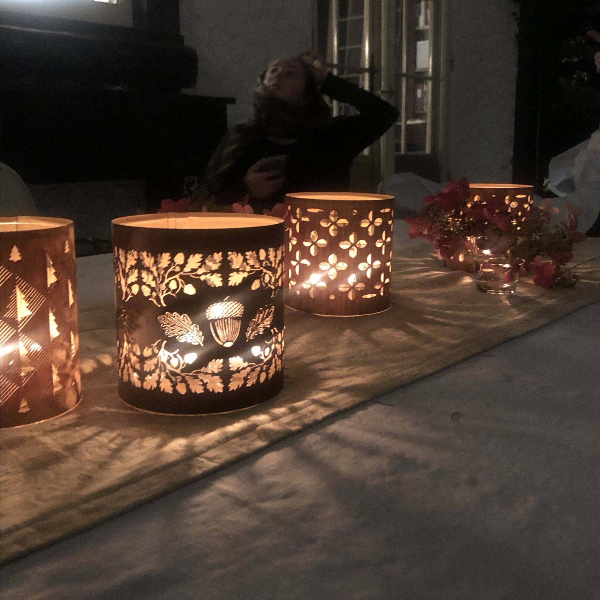 LanternCozies - Vendita all'ingrosso Lanterne - Foglie di quercia e ghiande6