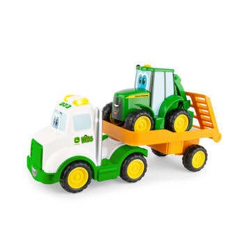 TOMY John Deere Lights & Sounds Farmin' Friends Hauling Set for wholesale by TOMY