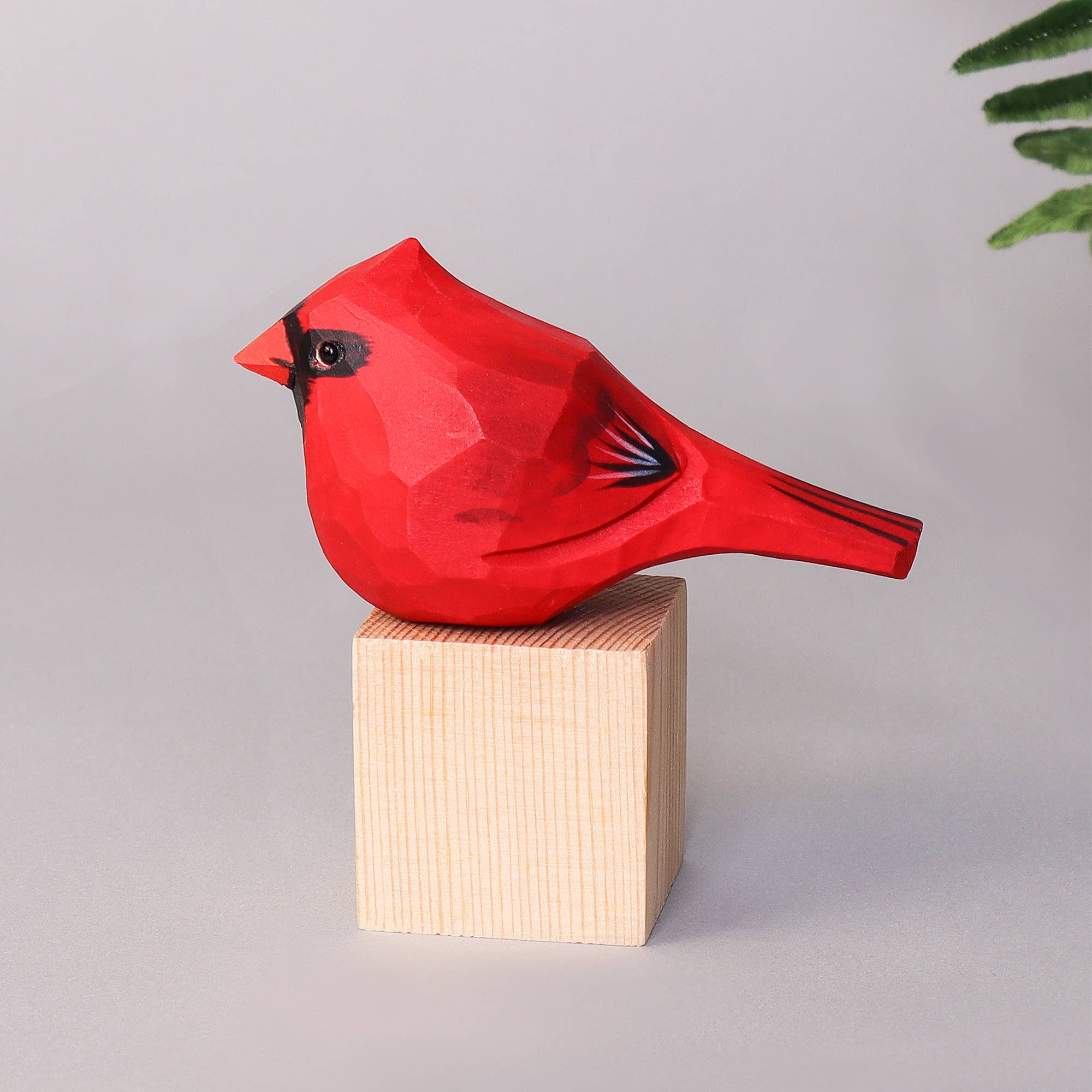 Kitsville - Wholesale Decorative Figurine - Hand Carved Cardinal (Two Birds), Unique Gift for Loved Ones1