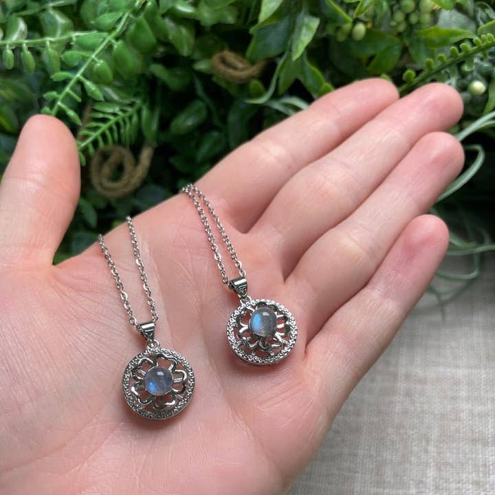 Labradorite Fidget Spinner Necklace and other Purchase Wholesale fidget hand spinner. Free Returns & Net 60 Terms on Faire trending on Faire.