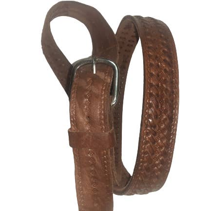 Leather belt for wholesale by Hecho a mano