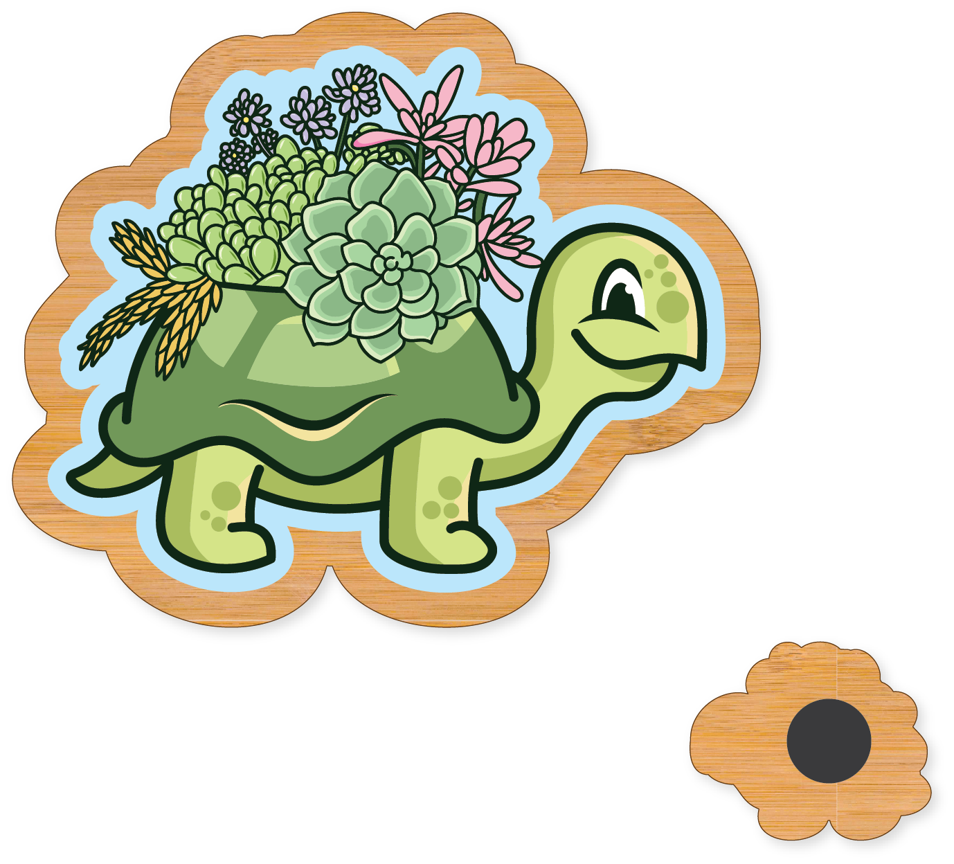 Morris Magnets - Vente Aimants - Aimant - Harold, le planteur heureux2