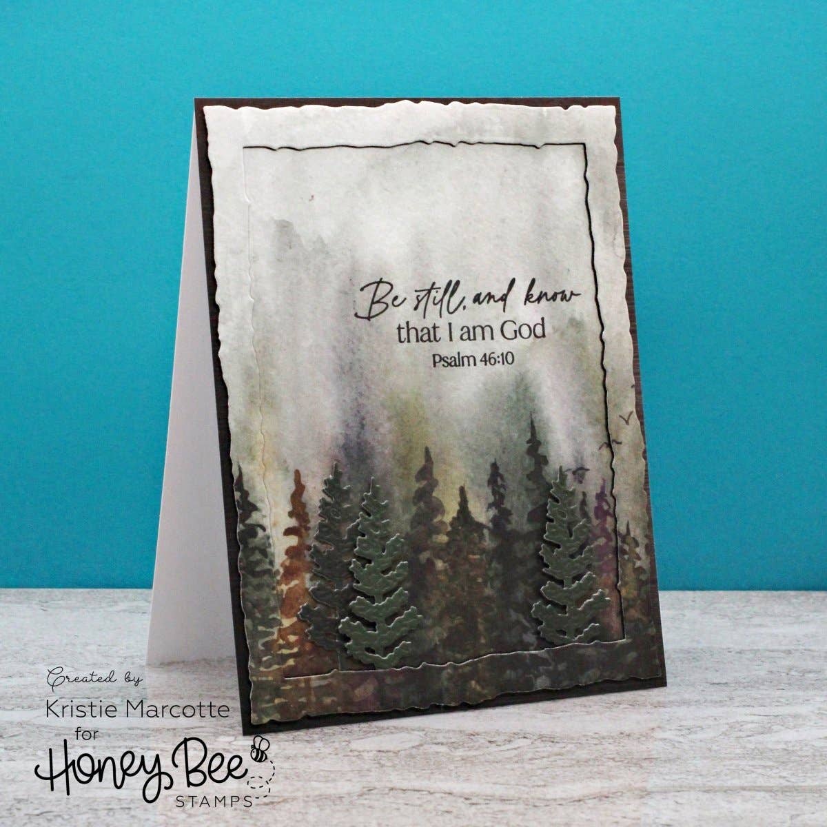 Honey Bee Stamps - Wholesale Rubber/Decorative Stamp - Be Still - 6x6 Photopolymer Stamp Set9