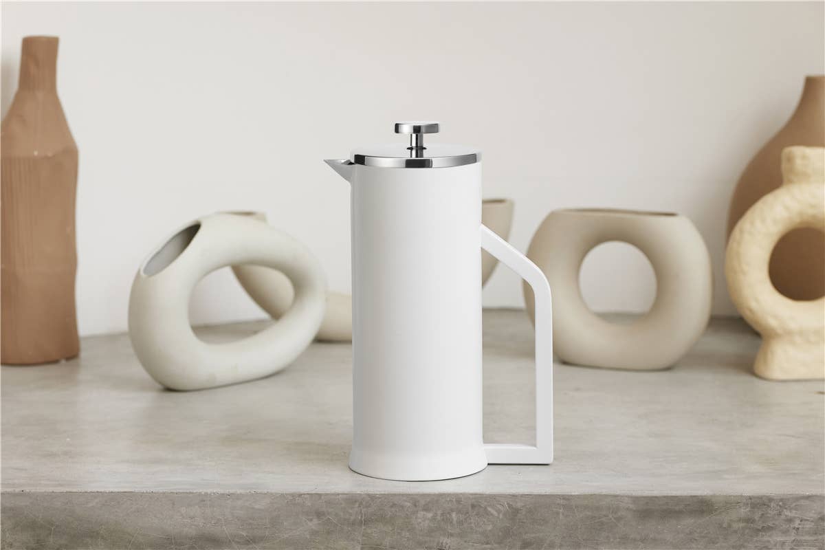 Lafeeca - Wholesale French Press - French Press Coffee Maker Double Wall Stainless Steel 1L9