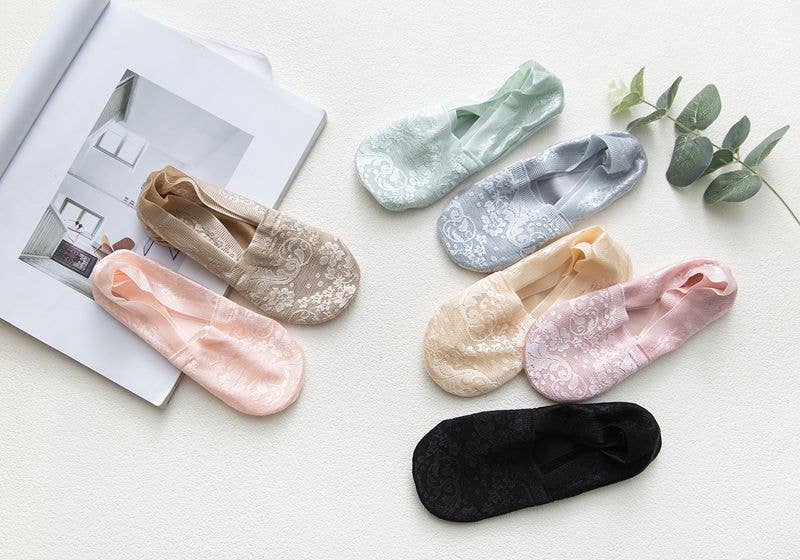 Gohobi （We cover U.S. import duties） - Wholesale Socks - Women's - Spring/Summer Women's Lace Trainer Socks24