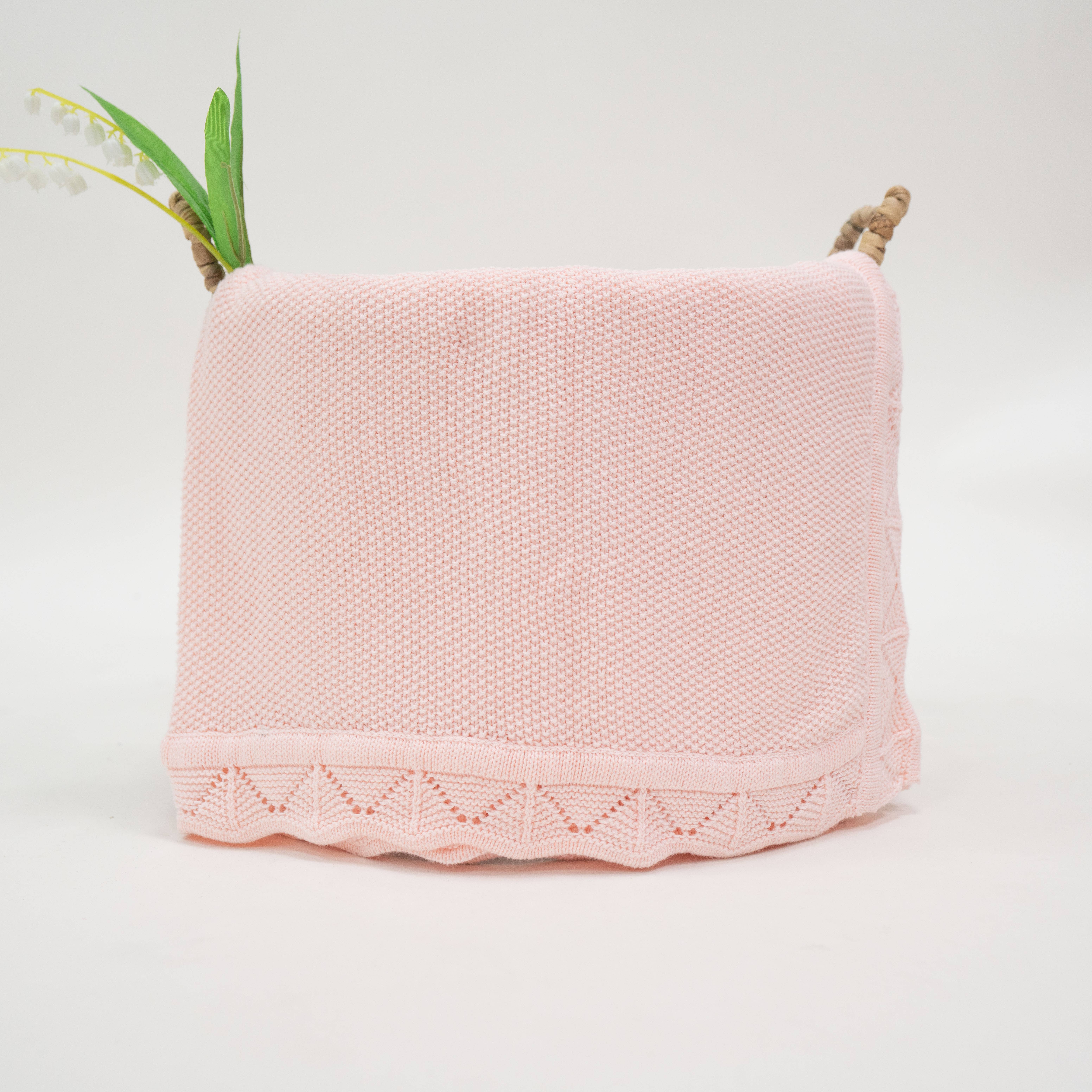 SwaddleAn - Wholesale Milestone Blanket - Kids & Baby - Heirloom Lacing Baby Blanket - 100% Cotton14