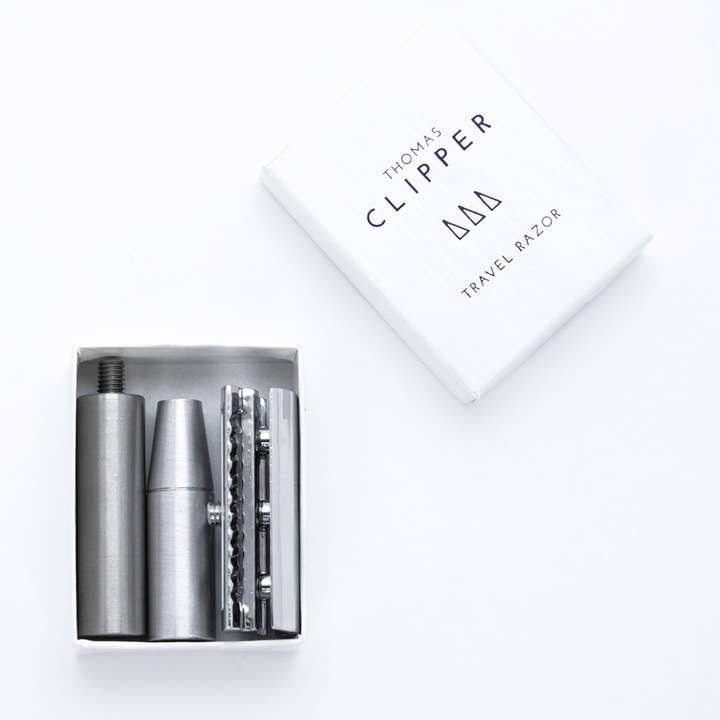 Travel Razor Matchbox for wholesale by Thomas Clipper